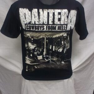 Метъл тениска Pantera Cowboys from Hell с оригинална щампа