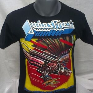 Метъл тениска Judas Priest Screaming for Vengeance черна