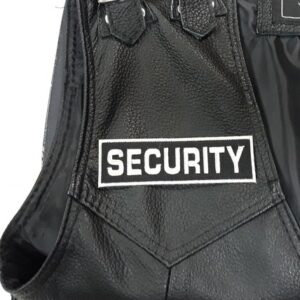Бродирана нашивка SECURITY за охранително яке и елек - Hover Image