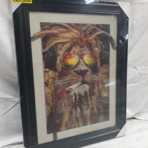 5D Картина Лъв Растаман (Reggae Lion) - Hover Image