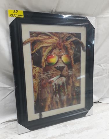 5D Картина Лъв Растаман (Reggae Lion) - Image 2