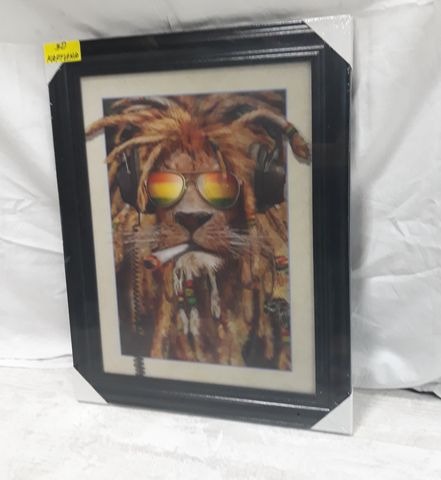 5D Картина Лъв Растаман (Reggae Lion) - Image 3