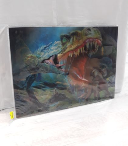 Плакат за стена Яростен T-Rex - 3D Плакат Динозавър - Image 2