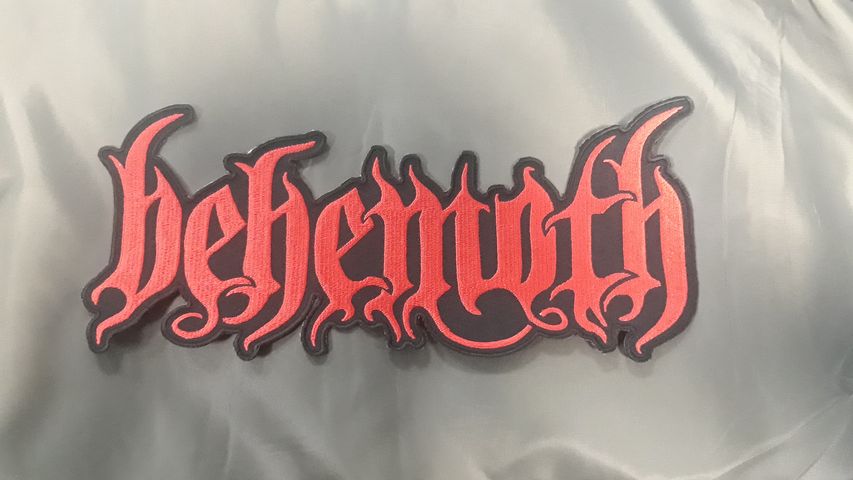 Голяма бродирана нашивка Behemoth за гръб на яке - Image 2