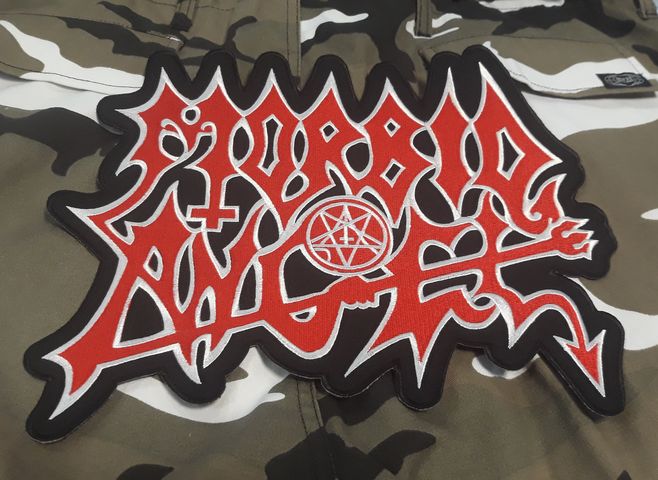 Голяма бродирана нашивка за гръб Morbid Angel - Image 3
