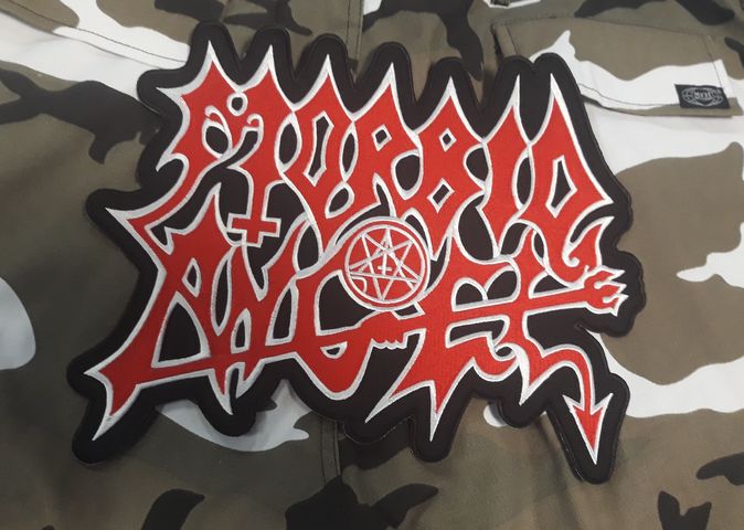 Голяма бродирана нашивка за гръб Morbid Angel - Image 4