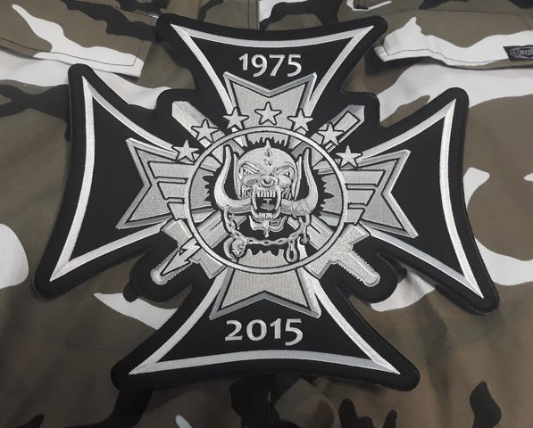 Голяма бродирана нашивка за гръб Motörhead - Image 3