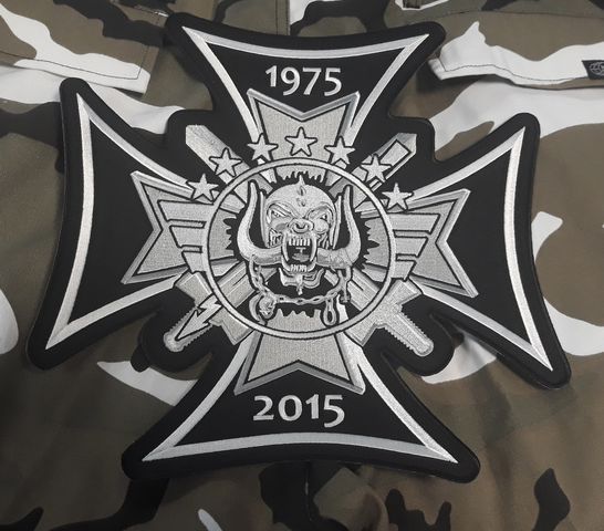 Голяма бродирана нашивка за гръб Motörhead - Image 4