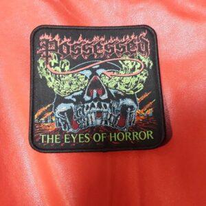 Бродирана нашивка Possessed с обложката на The Eyes of Horror.