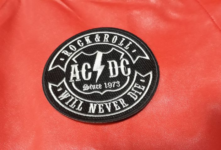 Везана нашивка AC/DC – Rock & Roll Will Never Die - Image 2