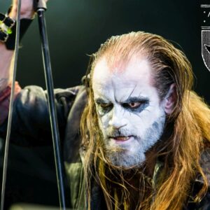 плакат за стена на Taake с Hoest в близък план и корпс пейнт