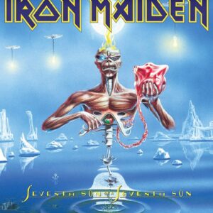Плакат за стена Iron Maiden с обложката на Seventh Son of a Seventh Son и Еди сред леда