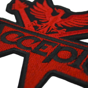 Бродирана нашивка Accept с китари и орел - Hover Image
