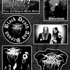Самозалепващи се стикери на Darkthrone