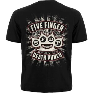 Тениска Five Finger Death Punch Skull & Knuckles - Hover Image