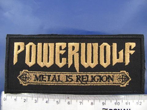 Везана нашивка Powerwolf – Metal is Religion - Image 2