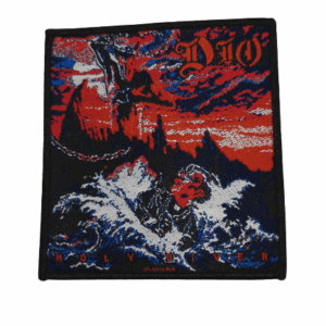 Бродирана метъл нашивка Dio с обложката на албума Holy Diver за пришиване.