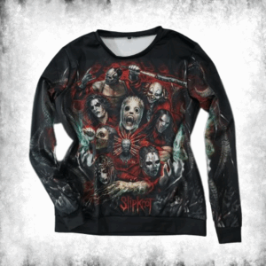 евтина фланела с дълъг ръкав на Slipknot