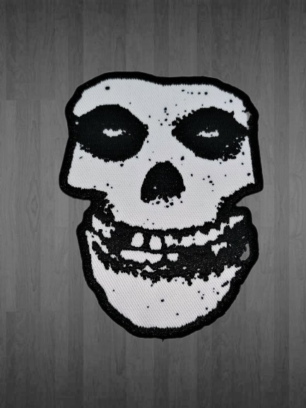 Голяма нашивка за дрехи Misfits Crimson Ghost череп