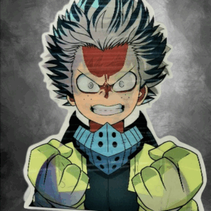 3D стикер за кола My Hero Academia с аниме героя Деку