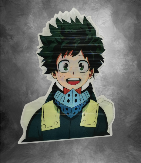 3D Стикер за кола My Hero Academia – Изуку Мидория - Image 2