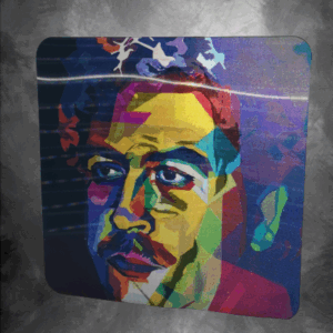 3D стикер за кола Пабло Ескобар – Pop Art дизайн - Hover Image