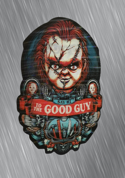 3D стикер за кола Horror Legends - Jigsaw, Pennywise & Chucky - Image 3