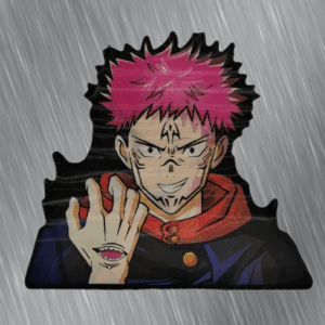 3D стикер за кола Yuji Itadori Jujutsu Kaisen