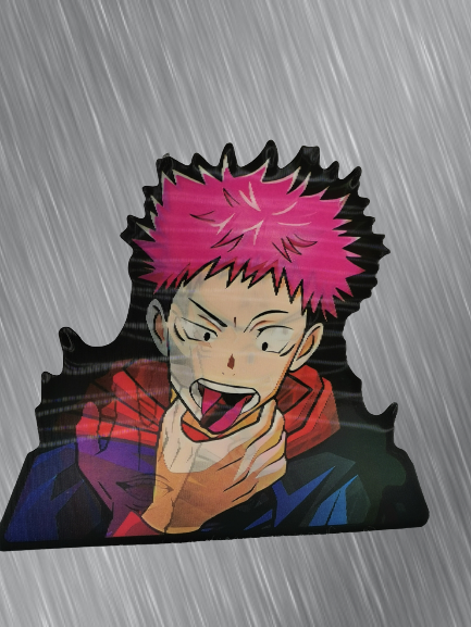 3D стикер за кола Yuji Itadori Jujutsu Kaisen - Image 2