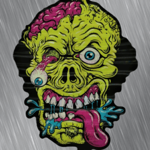 3D стикер за кола Zombie водоустойчив хорър тунинг дизайн