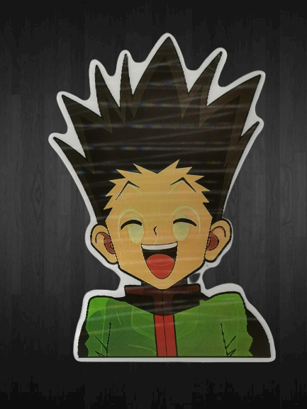 3D стикер за кола Gon Freecss - Духът на Hunter × Hunter - Image 2