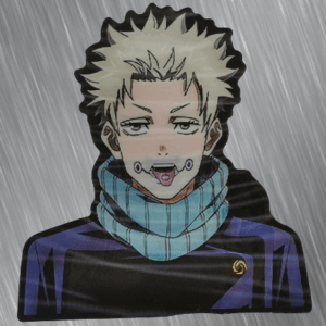 3D аниме стикер за кола Сукуна – Jujutsu Kaisen - Hover Image