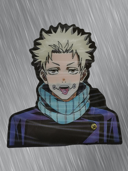3D аниме стикер за кола Сукуна – Jujutsu Kaisen - Image 2