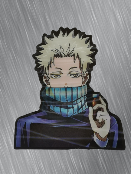 3D аниме стикер за кола Сукуна – Jujutsu Kaisen - Image 3