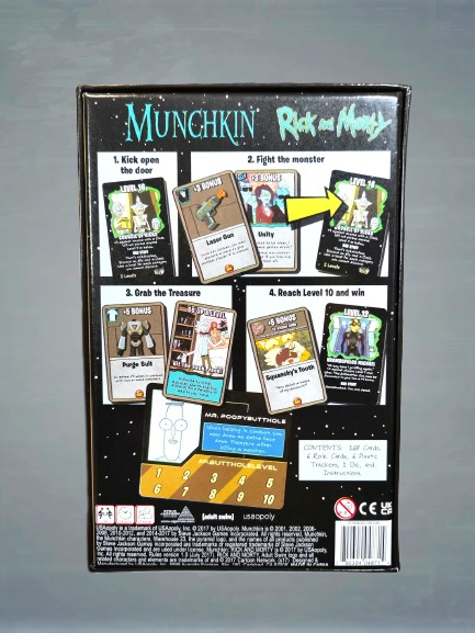 Карти за игра Munchkin Rick and Morty за фенове - Image 2