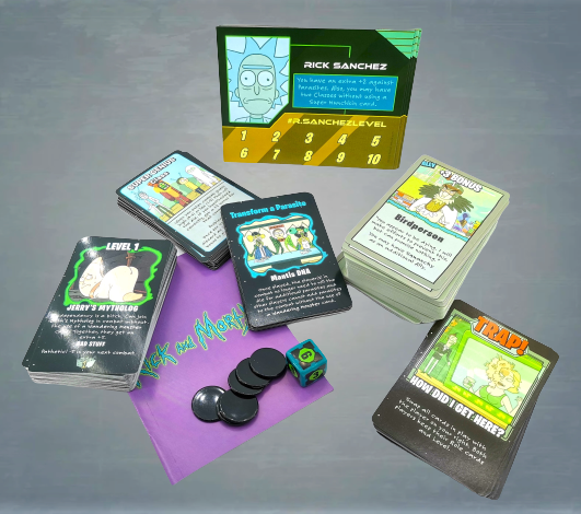 Карти за игра Munchkin Rick and Morty за фенове - Image 4