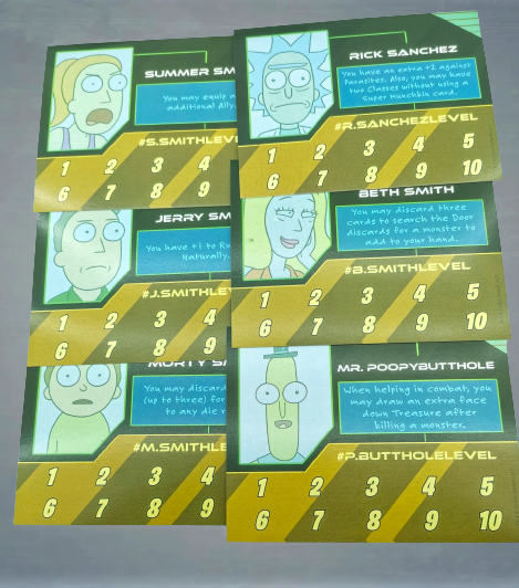 Карти за игра Munchkin Rick and Morty за фенове - Image 9