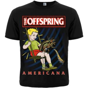 Рок тениска The Offspring Americana с дете на люлка
