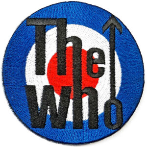 Нашивка The Who Target Logo кръгла бродирана