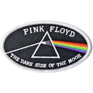 Овална нашивка Pink Floyd с призмата от Dark Side of the Moon