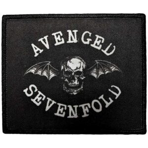Нашивка AVENGED SEVENFOLD Deathbat, бродирана
