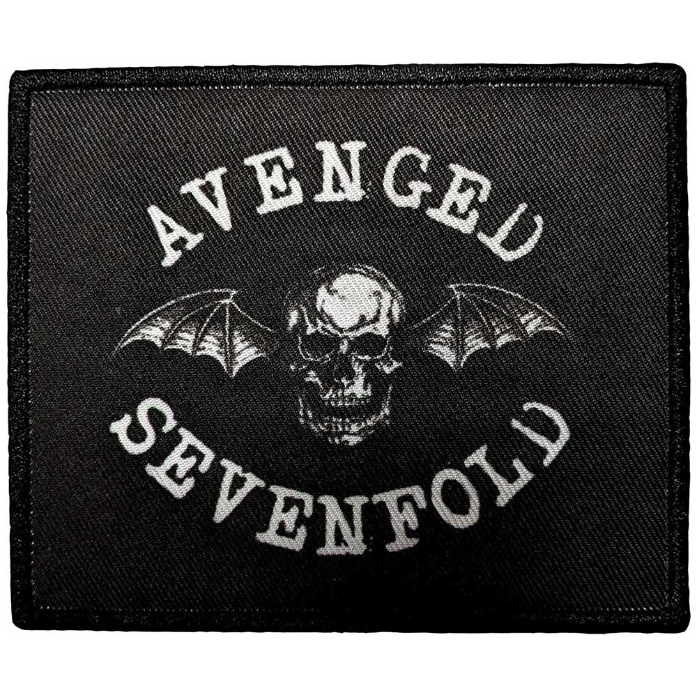 Нашивка AVENGED SEVENFOLD Deathbat, бродирана