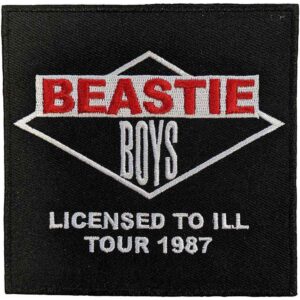 Beastie Boys нашивка с бродерия Licensed to Ill Tour 1987