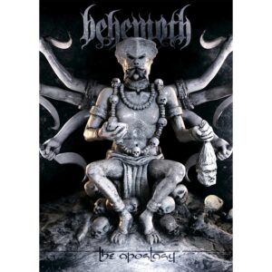 Постер за стена Behemoth с многоръко божество и черепи от обложката на албума The Apostasy