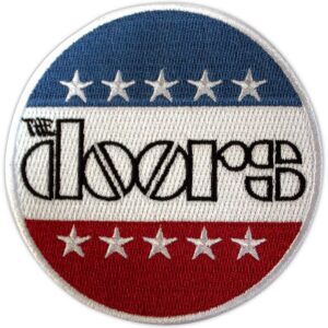 Нашивка THE DOORS кръгла, бродирана