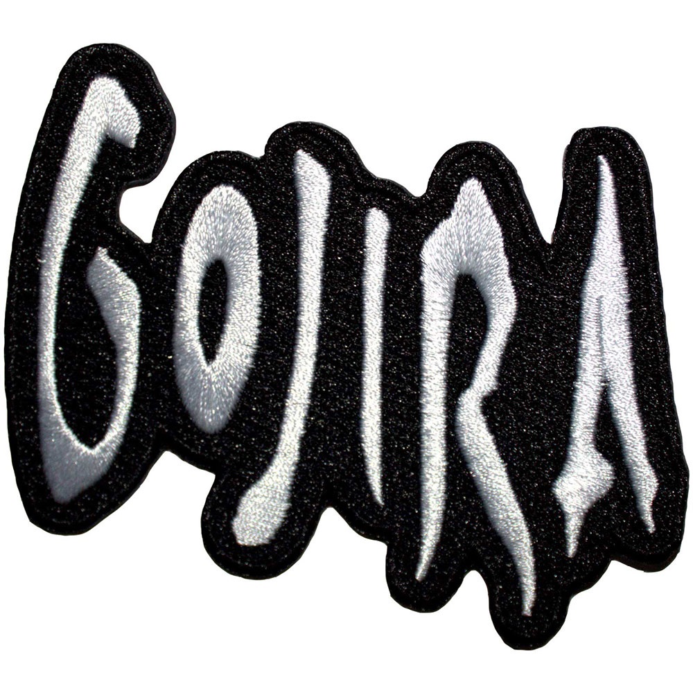 Нашивка GOJIRA лого, бродирана