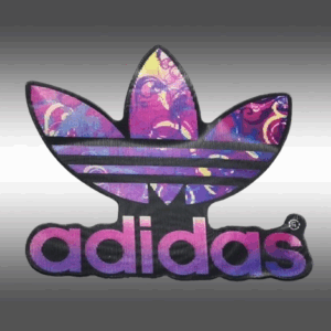 3D стикер за кола Adidas – Ефектен холограмен дизайн - Hover Image