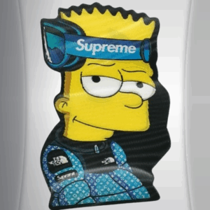 3D стикер за кола Барт Симпсън – Supreme Streetwear - Hover Image