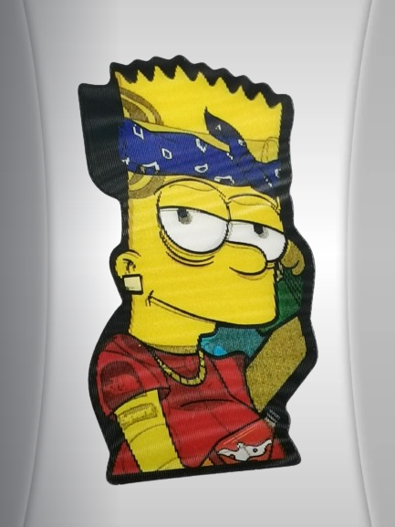 3D стикер за кола Барт Симпсън – Supreme Streetwear - Image 4