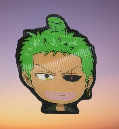 3D стикер за кола One Piece Roronoa Zor - Image 2